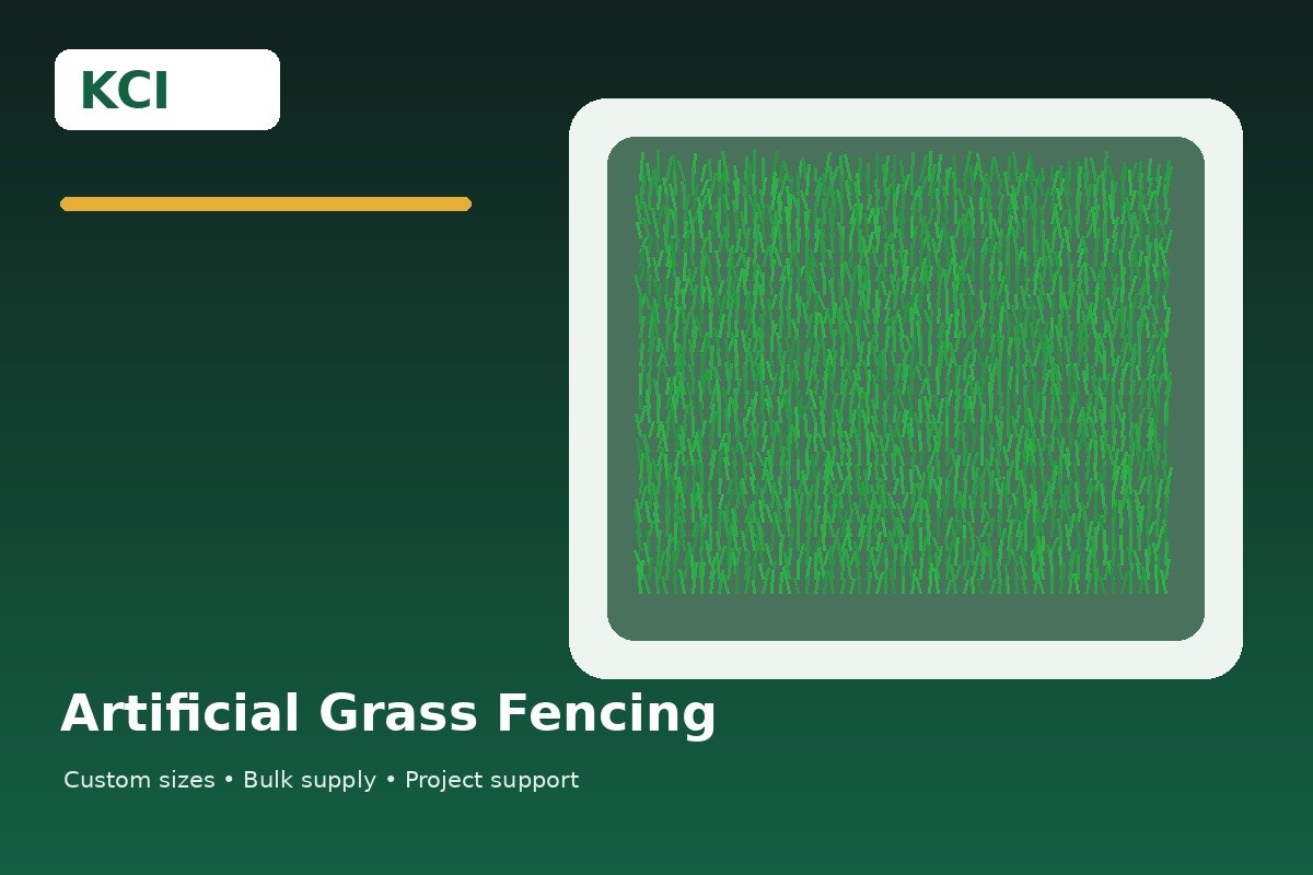 Artificial Grass Fencing