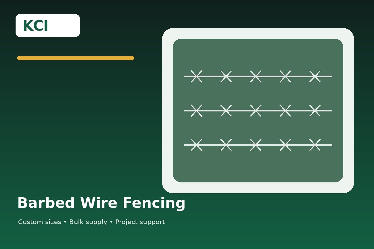 Barbed Wire Fencing