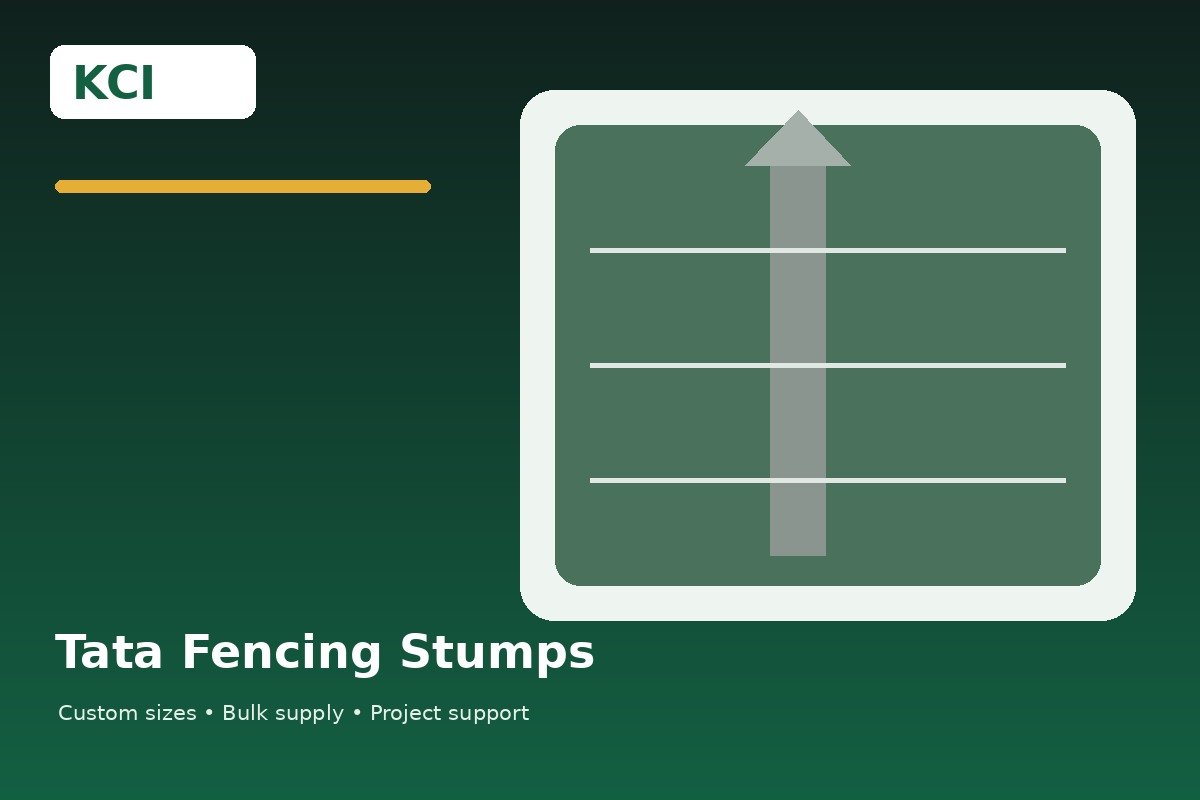 Tata Fencing Stumps